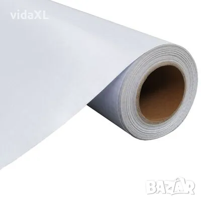 vidaXL Самозалепващо фолио за прозорци, заскрежен мат, 0,9x100 м（SKU:142784）, снимка 3 - Други - 48810293