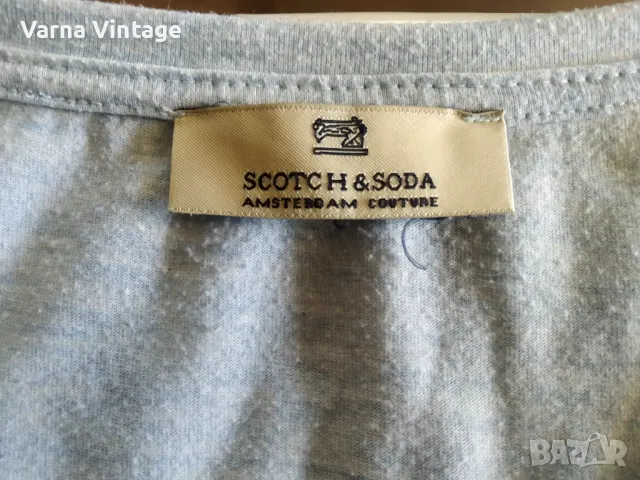 Тениска Череп с брада. размер L. SCOTCH & SODA. Турция., снимка 5 - Тениски - 50332873