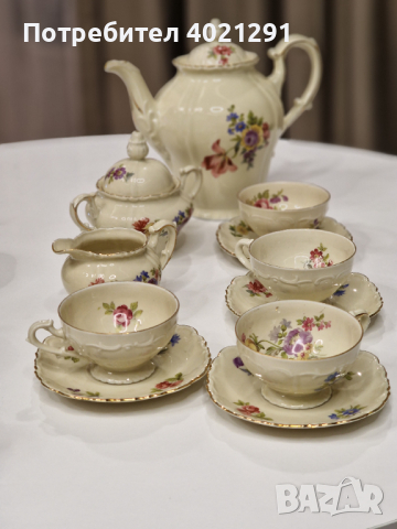 Schwarzenhammer German porcelain tea set - Сервиз за чай от немски порцелан, снимка 1 - Други ценни предмети - 45027832