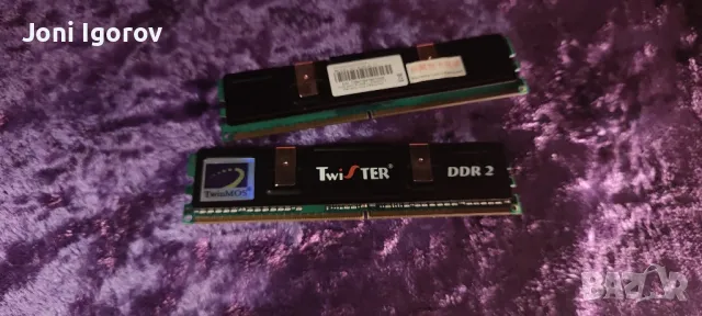 Twister RAM памет 512mb DDR2 , снимка 1 - RAM памет - 47916600