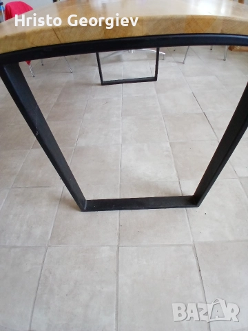 Масивна маса от дъб, снимка 3 - Маси - 52564973