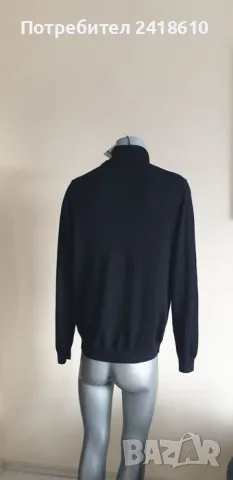 Karl Lagerfeld Merino / Wool /  Mens Size M НОВО! ОРИГИНАЛ! Мъжки Пуловер Поло!, снимка 4 - Пуловери - 48055668