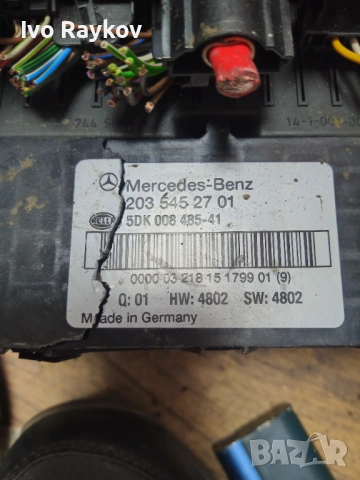 SAM BSI МОДУЛ MERCEDES W203 W209 CLK , 2035452701, снимка 5 - Части - 53914892