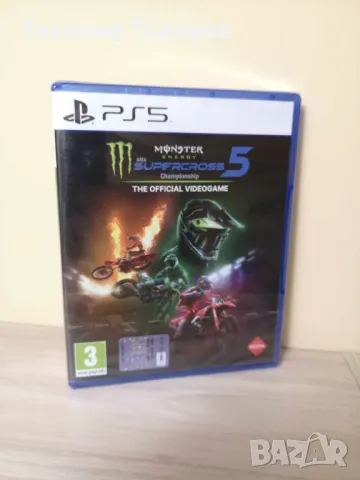 Monster Energy Supercross - The Official Videogame 5  PS5 игра плейстейшън 5, снимка 1 - Игри за PlayStation - 47504080