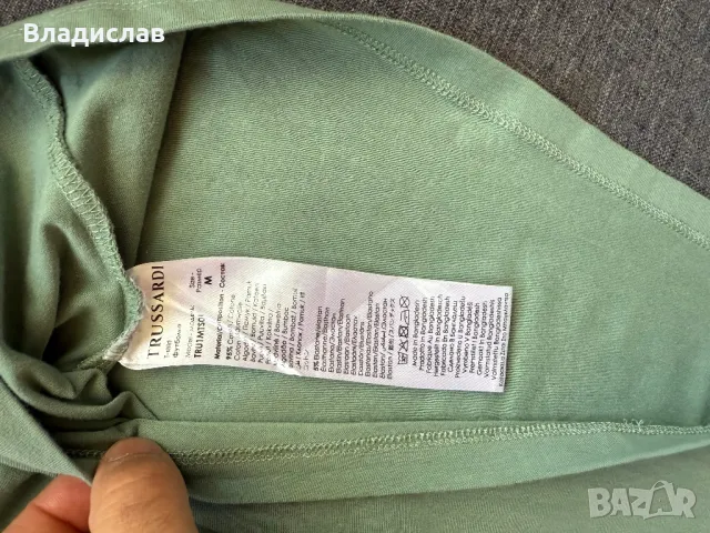 Мъжка тениска Трусарди, снимка 3 - Тениски - 49685536