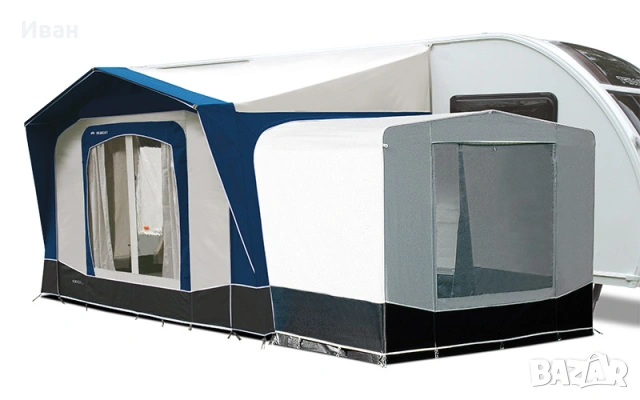 Четирисезонен Tall Annex , висок анекс за форселти на каравана. Марка Bradcot 