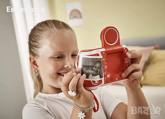 Детска камера за моментни снимки VTech KidiZoom Print Cam, снимка 3 - Фотоапарати - 45902741