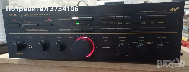 TEAC A-919AV, снимка 6 - Ресийвъри, усилватели, смесителни пултове - 47090037