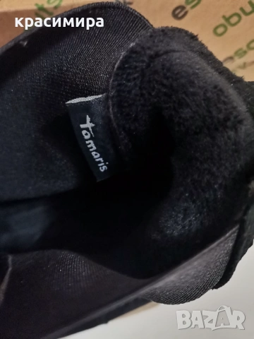 Боти велур Tamaris, снимка 9 - Дамски боти - 52788557