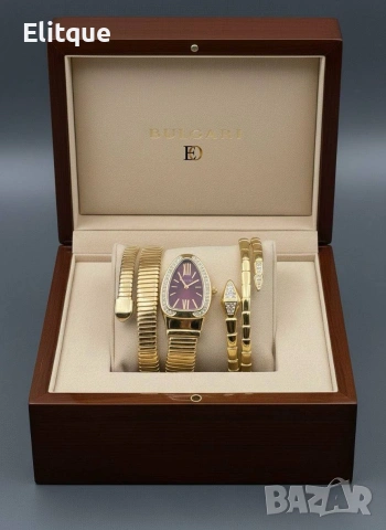 часовник и гривна bvgari , снимка 3 - Дамски - 53287714