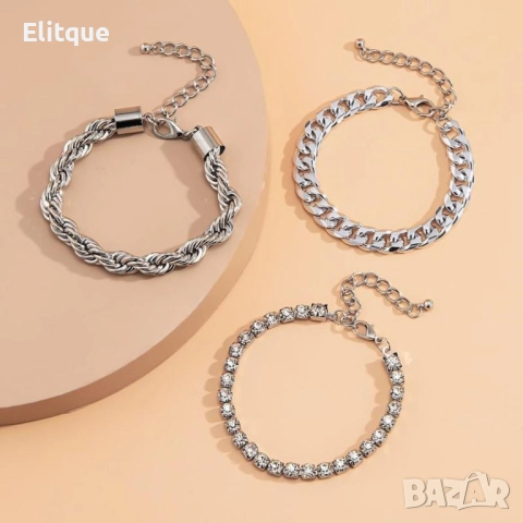 Комбинирана гривна 3 в 1 , снимка 8 - Гривни - 52906179