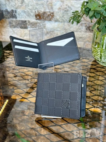 портмонета от естествена кожа louis vuitton  gucci , снимка 16 - Портфейли, портмонета - 51318157