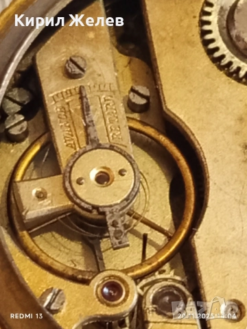 Стар джобен часовник SEMBRADOR рядък керамичен циферблат за КОЛЕКЦИЯ 52251, снимка 9 - Антикварни и старинни предмети - 52479292