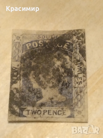 Пощенска Марка.Нов Южен Уелс.1850 .., снимка 6 - Филателия - 52769439