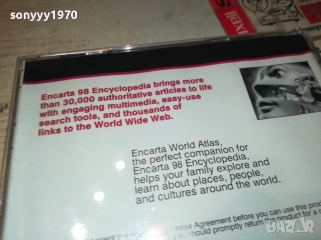 ENCARTA 98 ENCYCLOPEDIA-ДВА ДИСКА 2609250359, снимка 11 - Други игри и конзоли - 51841788