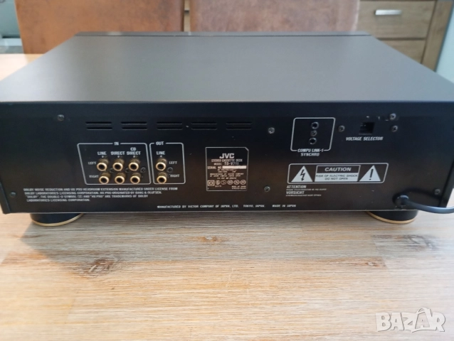 Дек JVC TD-V711 SuperDigifine jvc td v 711 3 Head с двойно лентоводене, снимка 5 - Декове - 52373394