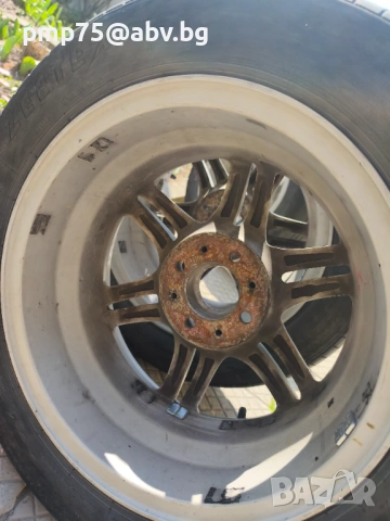 Алуминиеви джанти с гуми , снимка 7 - Гуми и джанти - 53850695