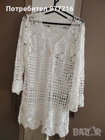 Дамска уникална блуза, снимка 2 - Туники - 53836003