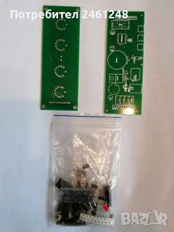 Лампов часовник, nixie clock - на части