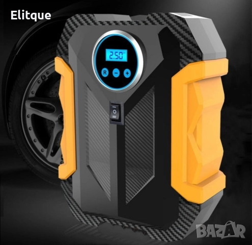 Автомобилна портативна въздушна помпа с безжичен цифров дисплей, снимка 9 - Друга електроника - 52841005