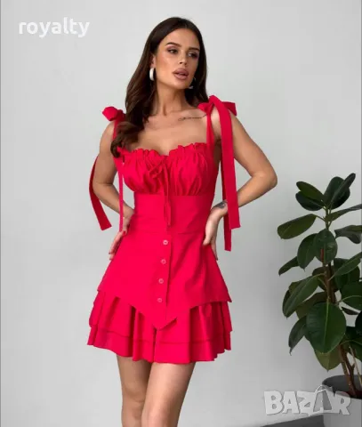 Елегантна дамска рокля 