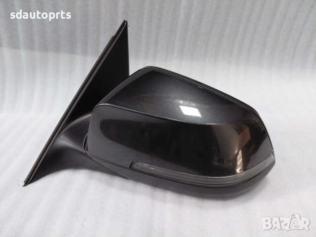 Ляво огледало BMW F10 F11 Facelift 5 Pin - цвят A90, снимка 3 - Части - 51735941