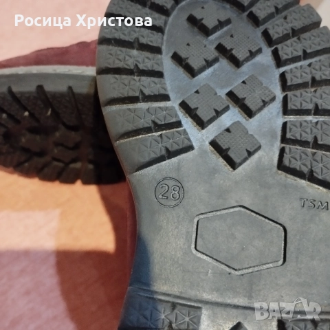 Продавам детски ботушки Ponki 28 номер , снимка 5 - Детски боти и ботуши - 52496088