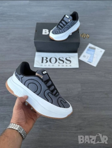 мъжки маратонки hugo boss , снимка 3 - Маратонки - 51824215