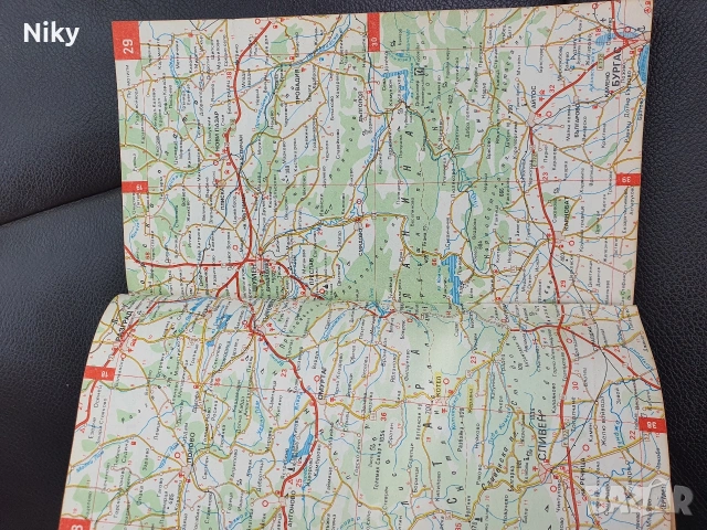 Пътно-туристически атлас на България , снимка 5 - Енциклопедии, справочници - 54205636