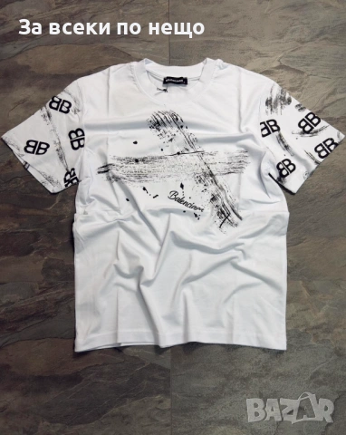 Balenciage Мъжка Тениска👕Мъжка Блуза С Къс Ръкав - Различни Модели Код NGHSP1, снимка 8 - Тениски - 53690028
