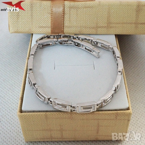 Гривна с платинено покритие 231089