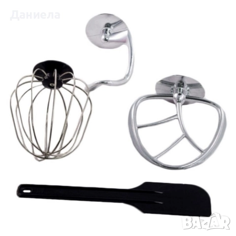 Многофункционален планетарен миксер с иноксова купа 5.5L Royalty Line RL-PKM1600, снимка 6 - Миксери - 51879187