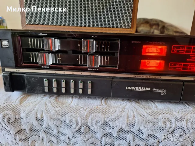 UNIVERSUM  HIFI  SENATOR 50-VT 2355 VINTAGE STEREO RECEIVER , снимка 4 - Ресийвъри, усилватели, смесителни пултове - 47153295