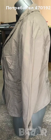 Бежово пролетно яке, снимка 2 - Якета - 53136637