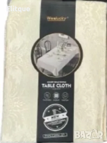 Елегантна правоъгълна покривка за маса от плат – за стилни вечери и специални поводи, снимка 4 - Други стоки за дома - 52832220