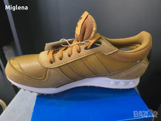 Оригинални маратонки Adidas La Trainer II Wheat White Brown  GZ4327   , снимка 3 - Маратонки - 47547547