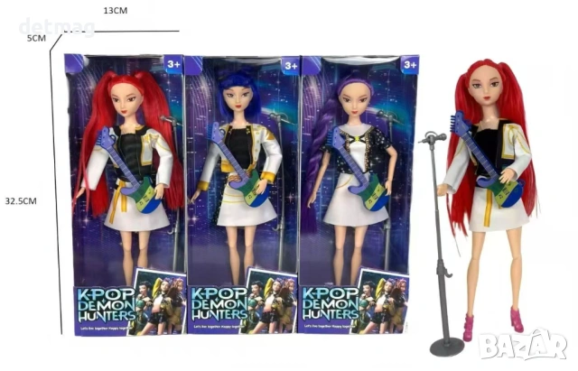 K-POP DEMON HUNTERS КУКЛИ  30СМ. K POP Магазин DARENLAND 