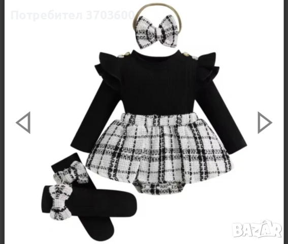 Бебешка рокля , снимка 2 - Бебешки рокли - 53289290