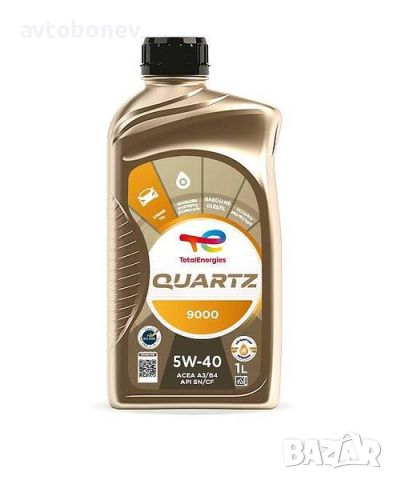 Двигателно масло TOTAL QUARTZ 9000 5W40, снимка 2 - Аксесоари и консумативи - 45133783