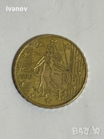 Монета 10 cents 1999