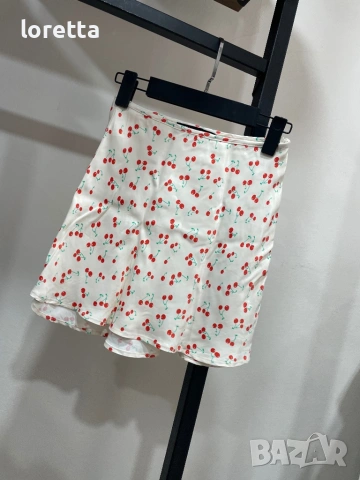 Сатенена пола Zara 