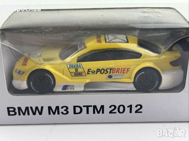 1/64 BMW M3 DTM 2012 РАЛИ ИГРАЧКА КОЛИЧКА МОДЕЛ , снимка 1 - Колекции - 45846165
