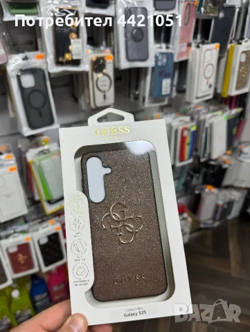 Samsung s25 Оргинален кейс Guess, снимка 5 - Калъфи, кейсове - 49588787