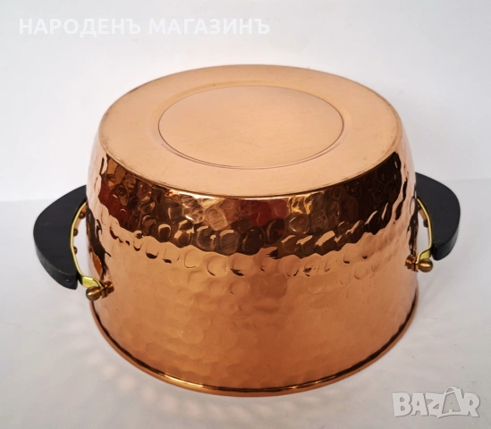 Нова немска голяма медна тенджера печка готвене , снимка 13 - Други ценни предмети - 54082207