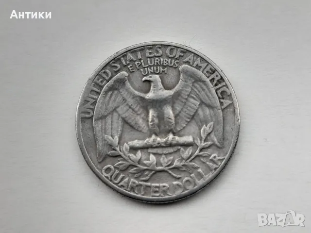 монета quarter dollar 1966г, снимка 1 - Нумизматика и бонистика - 47095995