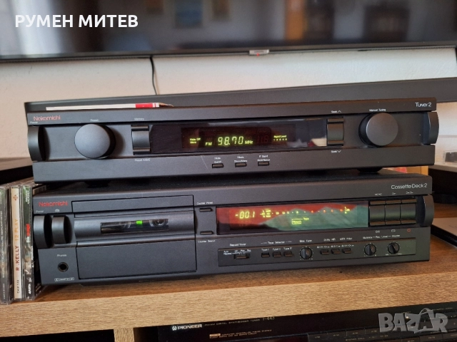 Дек усилвател тунер компакт диск, Nakamichi, снимка 4 - Декове - 52164321