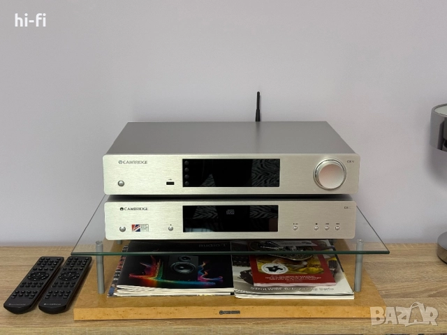 Cambridge Audio CXN + Cambridge Audio CXC / Streamer DAC + CD Transport, снимка 2 - Аудиосистеми - 52879831