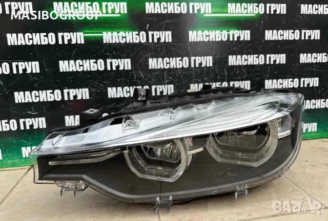 Фар far ляв фарове BMW LED SHADOW BLACK LINE за Бмв Ф30 фейс Bmw 3 F30 F31 LCI, снимка 2 - Части - 49292775