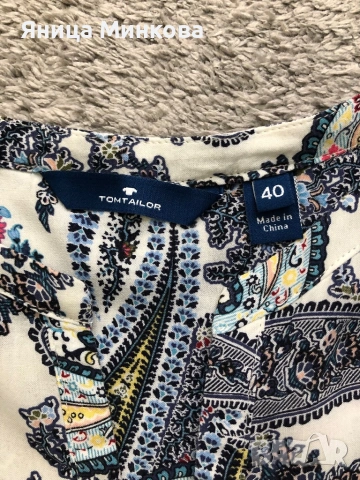 Дамска риза Tom Tailor, снимка 9 - Ризи - 53667097