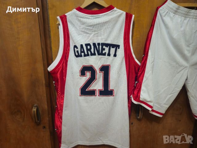 оригинален екип на nba Kevin Garnett west all stars basketball jersey jordan, снимка 8 - Спортни дрехи, екипи - 45907054